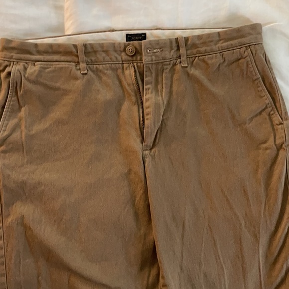 J. Crew Stretch Relaxed Khakis 33x34 - Picture 7 of 11